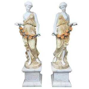 大理石彫刻 ヴィーナスの誕生 (60) H60cm ビーナス ヴィーナス 女神