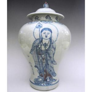 李朝 白磁大壺 高さ約46cm 韓国 朝鮮 陶磁器 希少 花生 花瓶 美