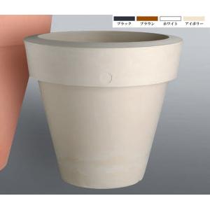 バスワン 直径130cm 高さ120cm イタリア製デザイナーズプランター SL-613 樹脂製 大型の鉢 観葉植物 フラワーポット 鉢カバー 丸い植木鉢 おしゃれ オブジェ