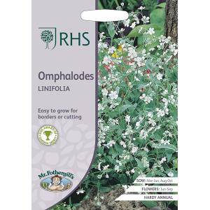 【種子】Mr.Fothergill's Seeds Royal Horticultural Society Omphalodes LINIFOLIA RHSレンジ オンファロデス リニフォリア ミスター・フォザーギルズシード｜gardeningivy