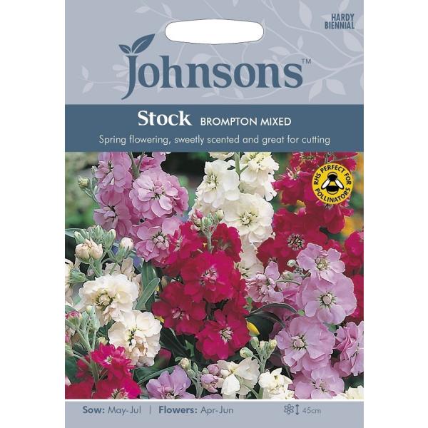 【種子】Johnsons Seeds Stock BROMPTON MIXED ストック ブロンプト...