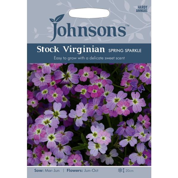 【種子】Johnsons Seeds Stock Virginian Spring Sparkle ...