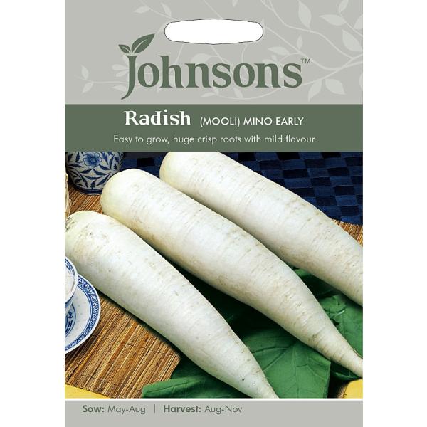 【種子】 Johnsons Seeds Radish (MOOLY) MINO EARLY ラディッ...