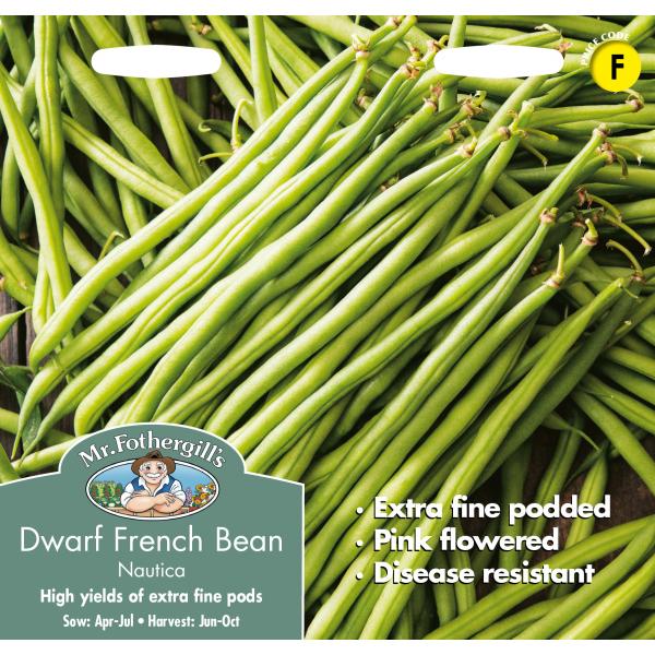 【種子】Mr.Fothergill&apos;s Seeds Dwarf French Bean Nautic...