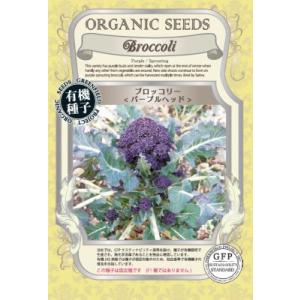 【有機種子】 ブロッコリー ＜パープルヘッド＞ グリーンフィールドプロジェクトのタネ｜Gardener s Shop Ivy