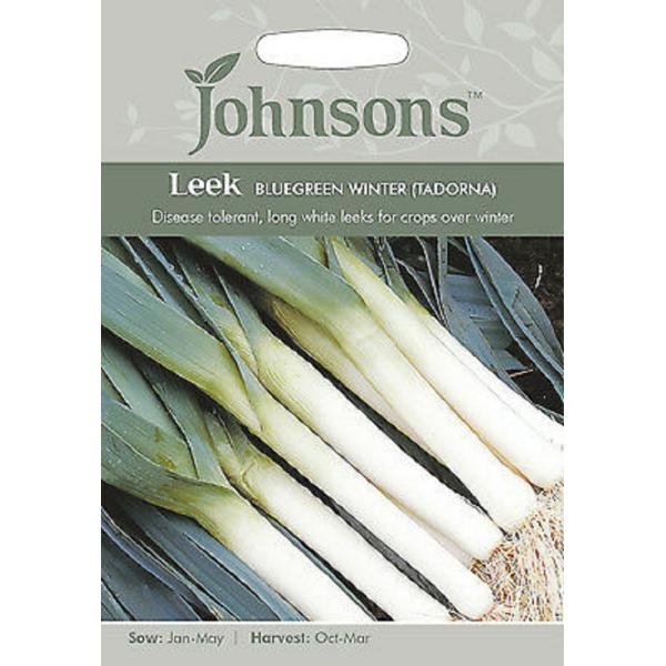 【種子】Johnsons Seeds Leek BLUEGREEN WINTER (TADORNA)...