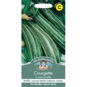 Mr.Fothergill's Seeds Courgette Coucourzelle クルジェット ココジッレ ミスター フォザーギルズシード