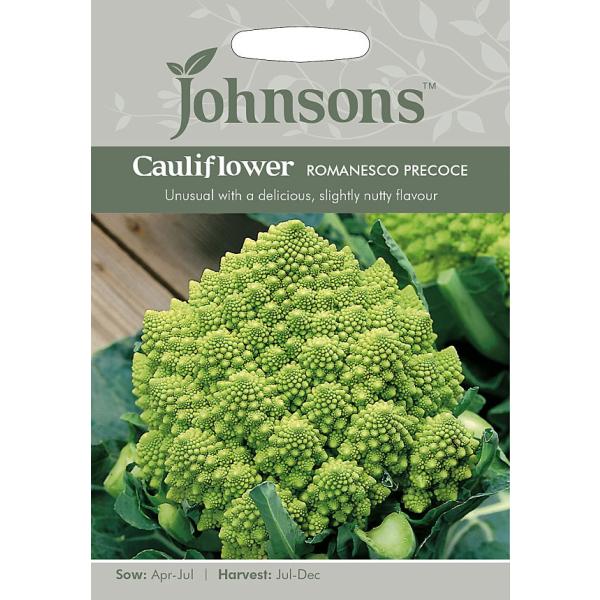 【種子】Johnsons Seeds Cauliflower Romanesco Precoce カ...