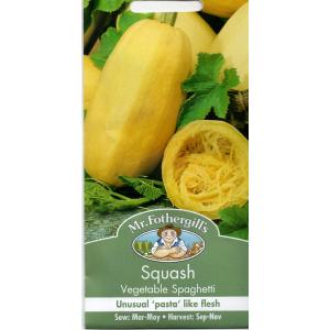 Mr.Fothergill's Seeds Squash Vegetable Spaghetti スカッシュ ベジタブル スパゲッティ ミスター フォザーギルズシード