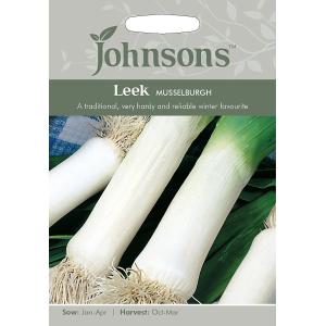 Johnsons Seeds Leek Musselburgh リーク ムッセルバーグ ジョンソンズシード