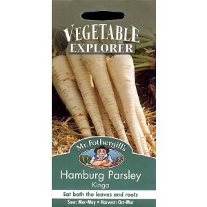 Mr.Fothergill's Seeds VEGETABLE EXPLORER Parsely Hamburg Kinga ベジタブル エクスプローラー パセリ ハンブルグ キンガ
