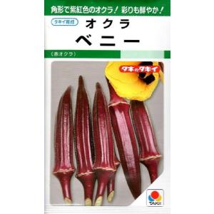 野菜種子 オクラ ベニー タキイ種苗のタネの商品画像