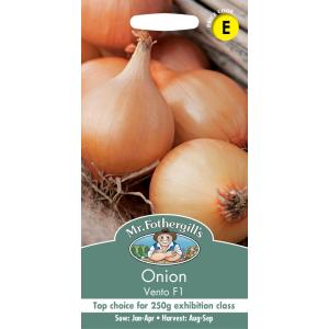Mr.Fothergill's Seeds Exhibition Vegetables Onion Vento F1 エグジビション ベジタブル オニオン ヴェントF1 ミスター フォザーギルズシード