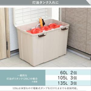 収納ボックス フタ付き 屋外 おしゃれ 灯油 ...の詳細画像4