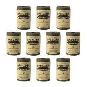 「同色まとめ買いセット」NUTSCENE ナッツシーン 麻ひも ジュートスプール ペール 約180g ×同色10個セット ミンク