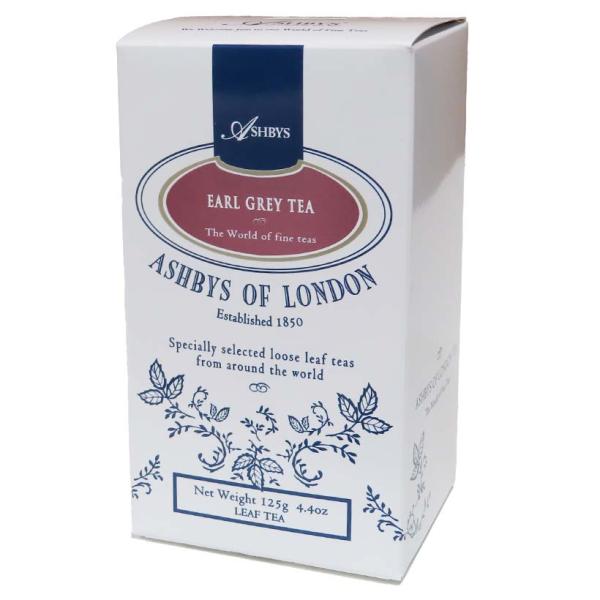 リーフティー(箱タイプ)125g アールグレー AB1066 英国紅茶 ASHBYS OF LOND...
