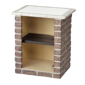 ガーデンテーブル レトロブリック ショコラブラウン ×シャーベット -nikko/ニッコーエクステリア-