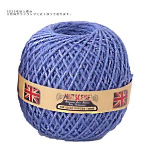 NUTSCENE ナッツシーン麻ひも 麻紐  ジュート ミディアムボール 130m ヘザー 紫