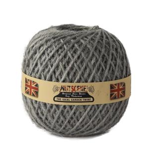 NUTSCENE ナッツシーン麻ひも  ジュート ミディアムボール 130m ドーヴグレー (2025年6月再入荷)