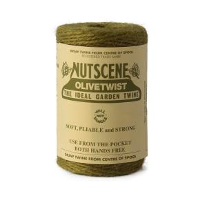 NUTSCENE ナッツシーン 麻ひも ジュートスプール 110M オリーブ