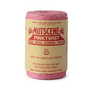 NUTSCENE ナッツシーン 麻ひも ジュートスプール 110M ピンク