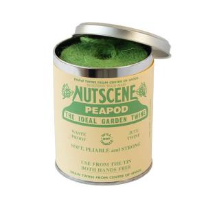 NUTSCENE ナッツシーン麻ひも 缶入りジュートツイン130M 3ply ピーポッド