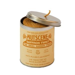NUTSCENE ナッツシーン麻ひも 缶入りジュートツイン130M 3ply サフラン