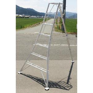 アルインコ/ALINCO 三脚脚立 KWA-240F はしご 使用時高さ1m44㎝ 踏台