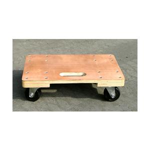 台車 【6台セット】木製平台車 TC-4530 45cm×30cm 55428 : ガーデン 