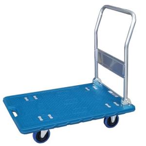 台車 / 折りたたみ 軽いメッシュカゴ台車（ブラック） PH0604 55978