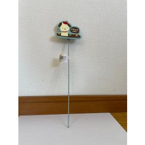 【接着部分・塗装面難あり】43％OFF　在庫処分　在庫限り　フラワーピック　イヌ（クリップ付）かわいい　プレゼント　幅7.5*奥行1*高さ5cm（全長30cm）