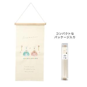 【ひな祭り】刺しゅうタペストリー　L　ひな祭り　うさぎ雛　横30.5*奥行（木の太さ）1.5*高さ56.5cm｜gardenstyle