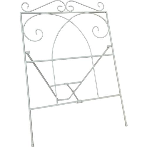 【2024年秋新商品】ハンギングスタンド　Ｓ　ホワイト　リース　ハンギング　スクエア　ガーデニング　...