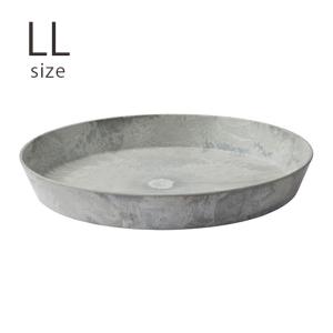 鉢 受け皿 鉢皿 ソーサー 軽量 アマブロ アート ストーン ソーサー LL 鉢受け シンプル おしゃれ 12号 13号 マット 軽い 室内の商品画像