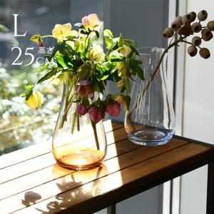 花瓶 一輪挿し ガラス 試験管型 シングル 木製台座 フラワーベース