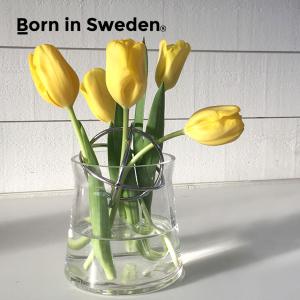 花瓶 おしゃれ 北欧 ブランド Born in Sweden スフィアベース S  ガラス ガラスベース フラワーベース