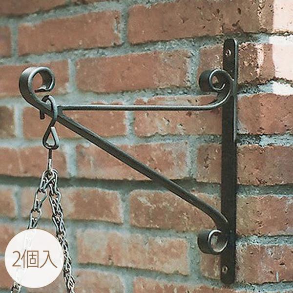 アイアン ハンガーフック 壁付け 英国式 シャープフック 2個セット  おしゃれ ハンギング フック...