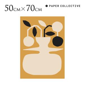 ポスター 北欧 アートポスター ペーパーコレクティブ Jarron 花瓶の抽象画 50×70cm アート 玄関 おしゃれ リビング 壁 飾り