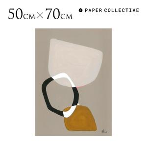 ポスター 北欧 アートポスター ペーパーコレクティブ コンポジション03 抽象画 50×70cm インテリア 玄関 おしゃれ モダン リビング 壁 飾り