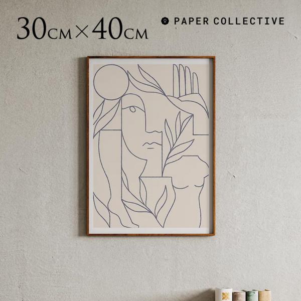 ペーパーコレクティブ アートポスター 自然との共存 Eden 30×40cm  30 40 アート ...