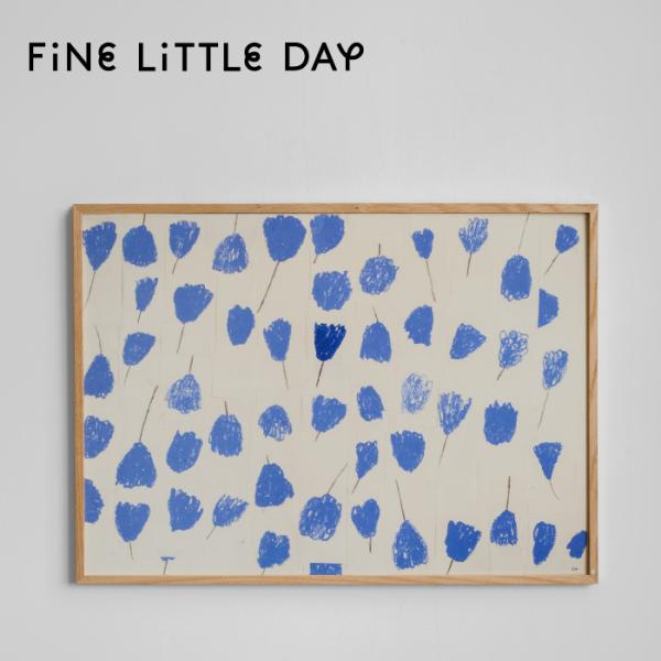 Fine Little Day ファインリトルデイ ポスター BOUQUET BLUE 70×50c...