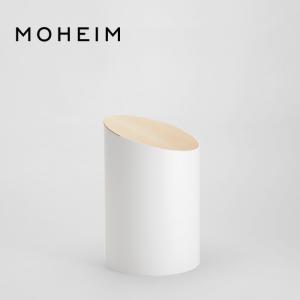 MOHEIM / モヘイム SWING BIN (S / ホワイト / ハードメープル) スウィングビン ゴミ箱 ミニマル リビング おしゃれ カッコいい メンズ シンプル｜gardiner