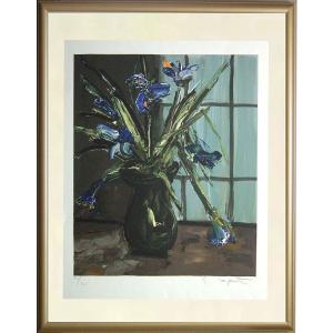 ワイズバッシュ オリジナルリトグラフ 躍動する馬 ムーブメントタッチ