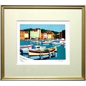 ワイズバッシュ オリジナルリトグラフ 躍動する馬 ムーブメントタッチ