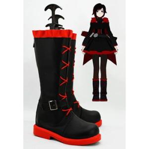 人気商品！ RWBY Ruby Rose ルビーローズ コスプレブーツm1725｜gargamel-store