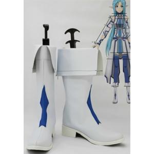 コスプレ靴   ソードアート・オンライン  アスナ Asuna  コスプレブーツ オーダーサイズ製作可能m2141｜gargamel-store
