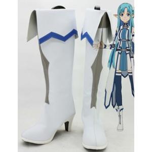 コスプレ靴   ソードアート・オンライン  アスナ Asuna   コスプレブーツ オーダーサイズ製作可能m2277｜gargamel-store