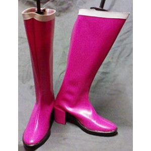 コスプレ靴  美少女戦士セーラームーン  PINK ピンク コスプレブーツm234｜gargamel-store