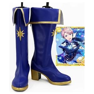 コスプレ靴 あんさんぶるスターズ！ 光輝★騎士たちのスターライトフェスティバル 鳴上嵐コスプレブーツ オーダーサイズ製作可能m3021