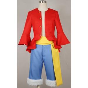 ONE PIECE ワンピース モンキー・D・ルフィ コスチュームセット コスプレ衣装w1734｜gargamel-store